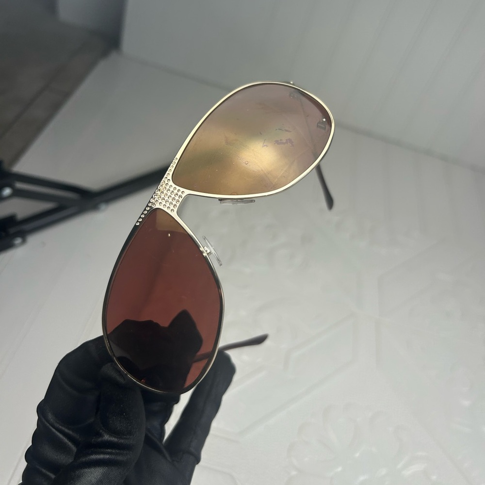 Christian Dior Vintage Aviator Sunglasses with Brown Gradient Lenses Women’s - Picture 8 of 11